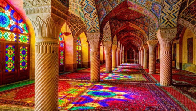 Мечеть Насир аль-Мульк в Ширазе, Иран