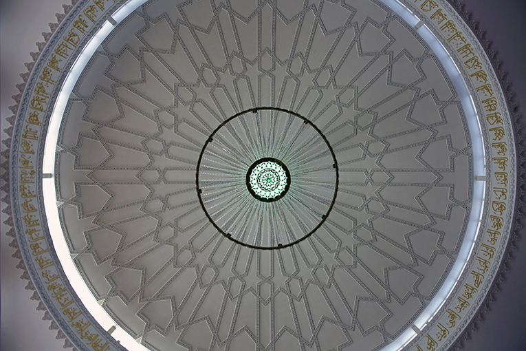 Купол первой официальной мечети в Дании