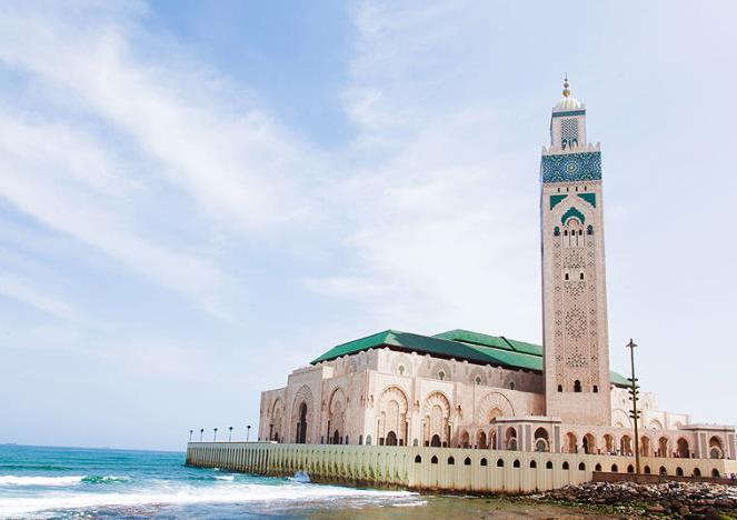 Марокканская мечеть Хассана II 