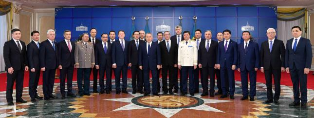 В Акорде министры дали торжественную клятву Назарбаеву
