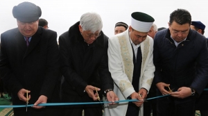 Верховный Муфтий принял участие в торжественном открытии мечети в Талдыкоргане (ФОТО)